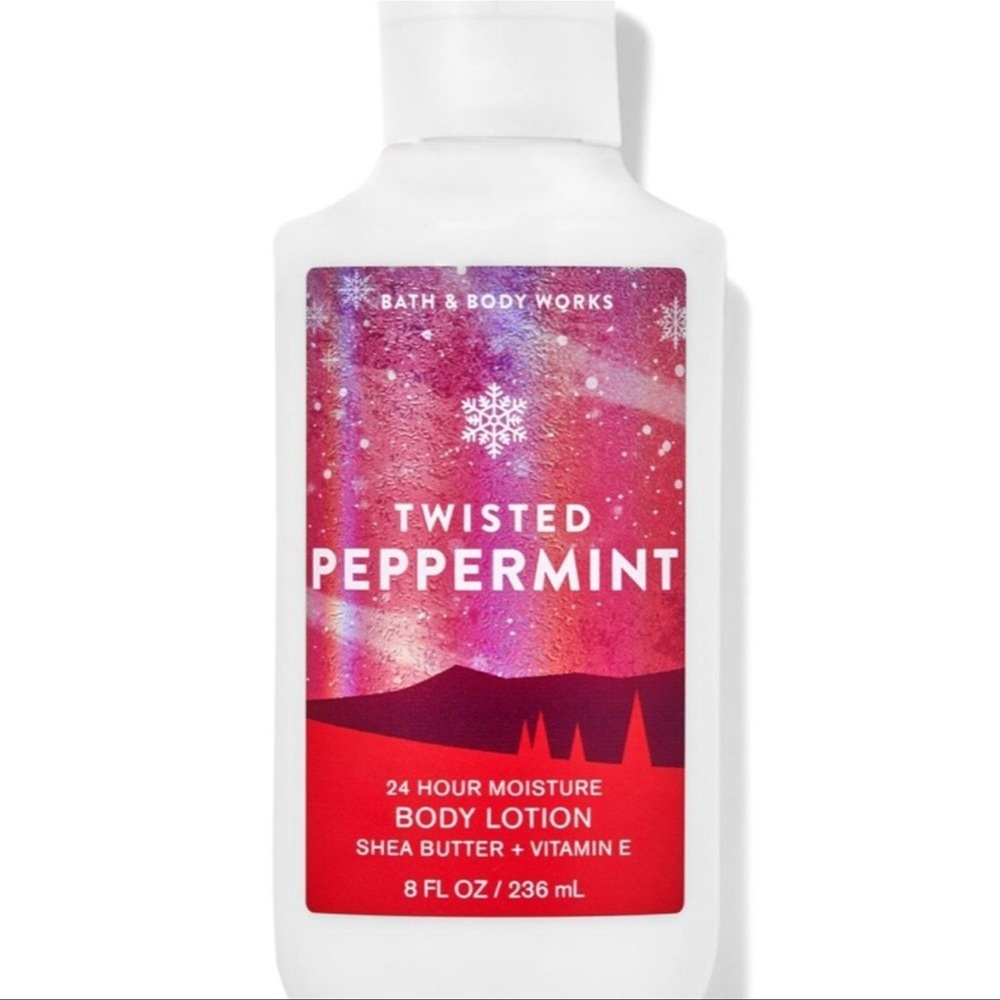 NWT Bath & Body Works Twisted Peppermint Lotion